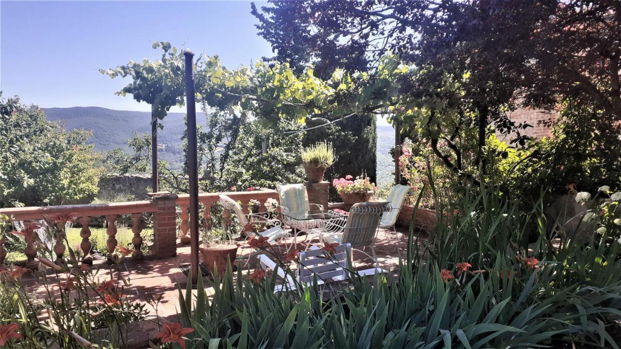 Casa Di Leo With Pool Βίλα Radicondoli Εξωτερικό φωτογραφία